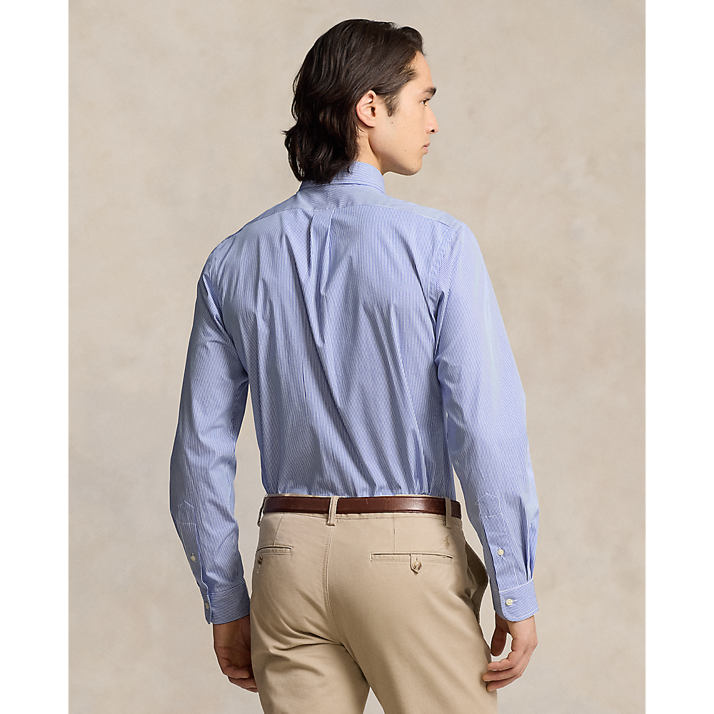 PRL Slim Fit Striped Stretch Poplin Shirt/Košulja 710928254007