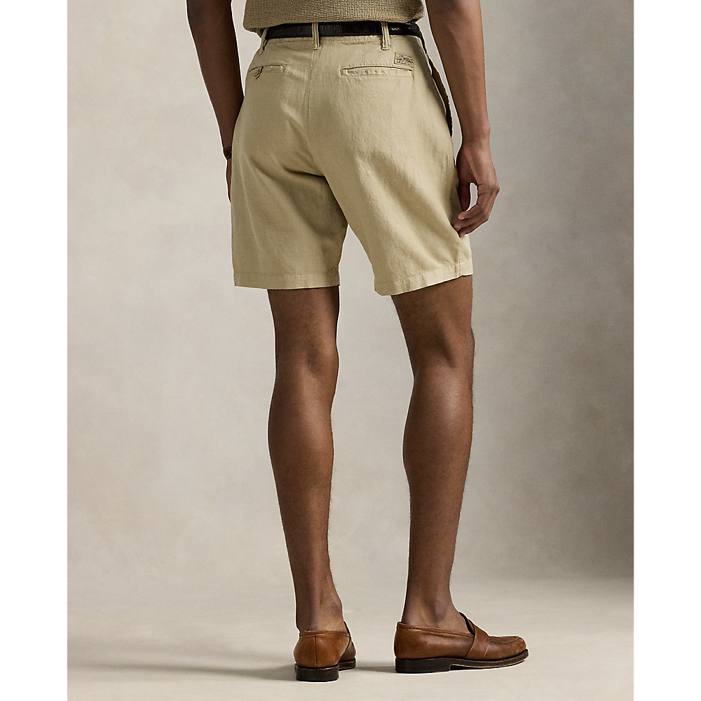 PRL 21.6 cm Classic Fit Linen-Cotton Short/Bermude 710741375024