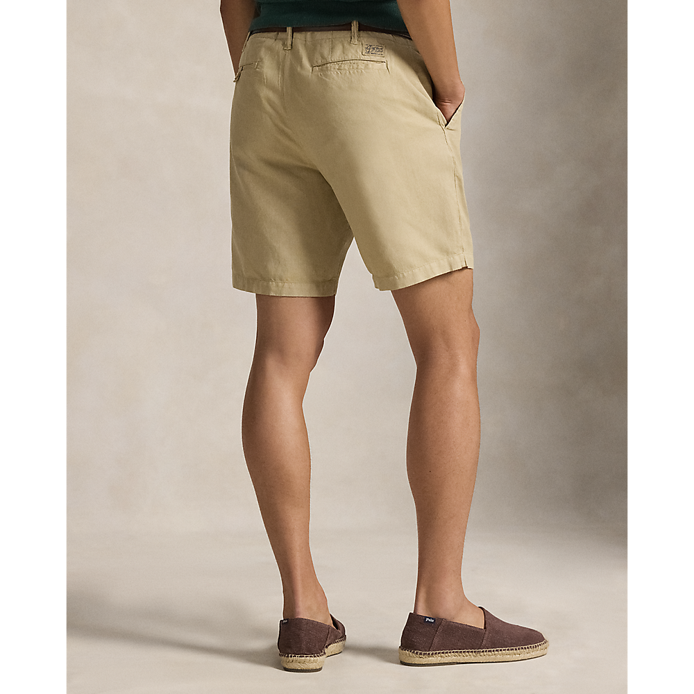 PRL 21.6 cm Classic Fit Linen-Cotton Short/Bermude 710741375024
