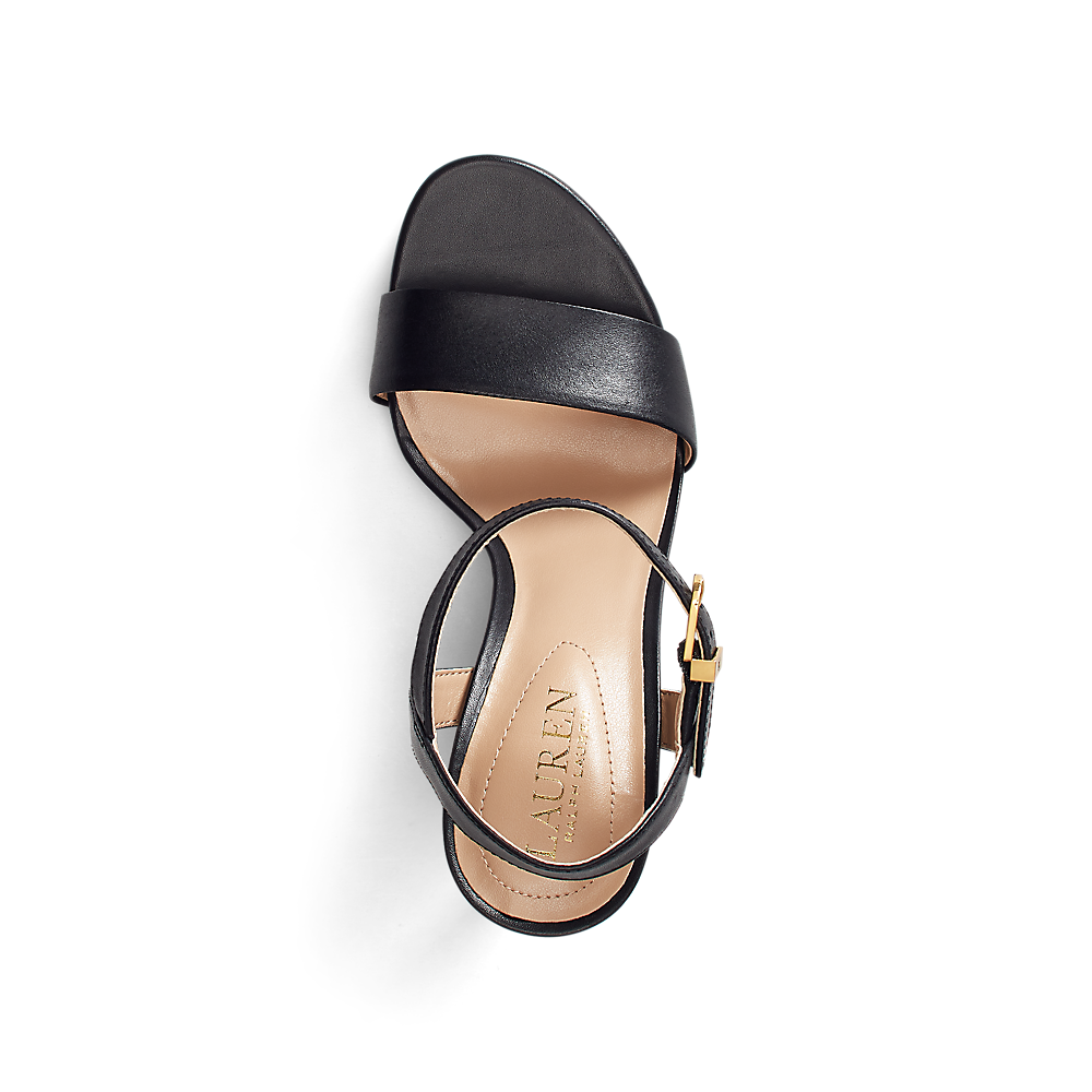 LRL Gwen Burnished Leather Sandal/Sandale 802940588001