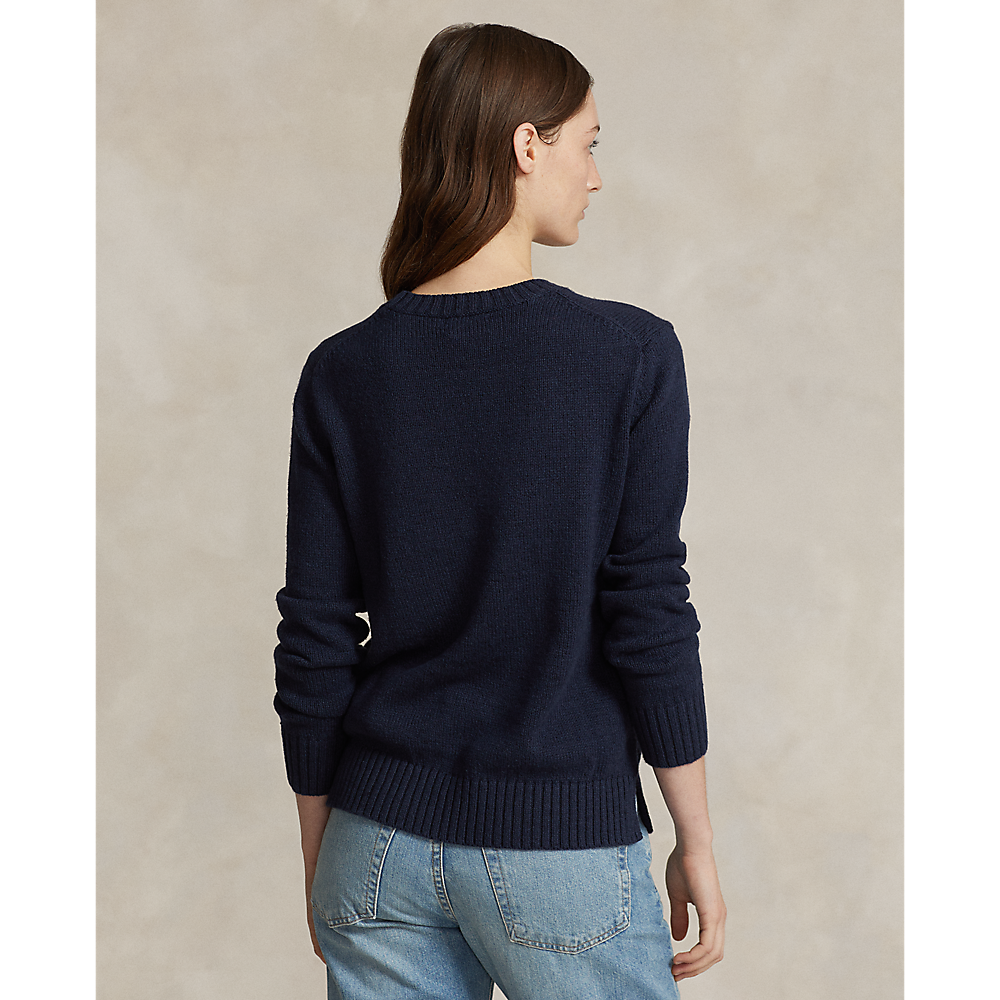 PRL Polo Bear Cotton-Linen Jumper/Pulover 211927070001