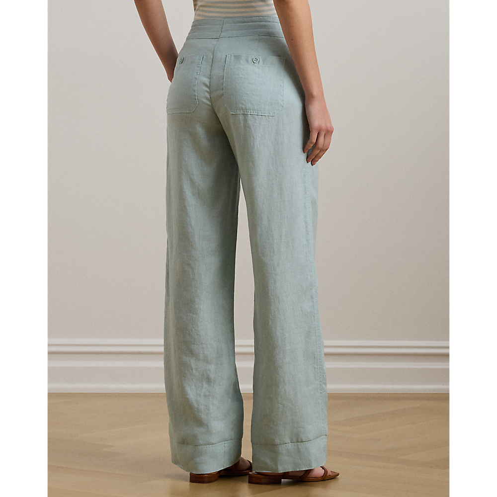 LRL Linen Wide-Leg Trouser/Hlače 200735136021