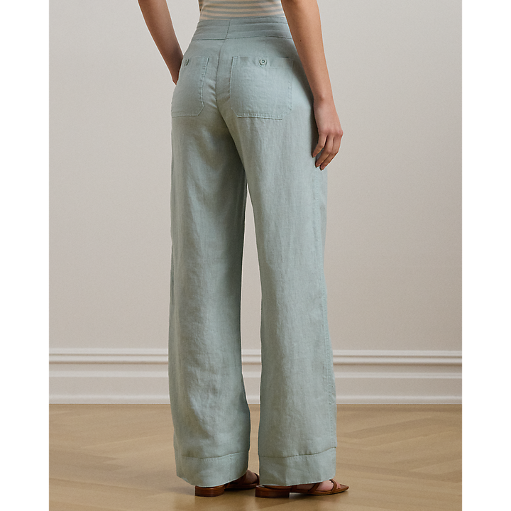 LRL Linen Wide-Leg Trouser/Hlače 200735136021