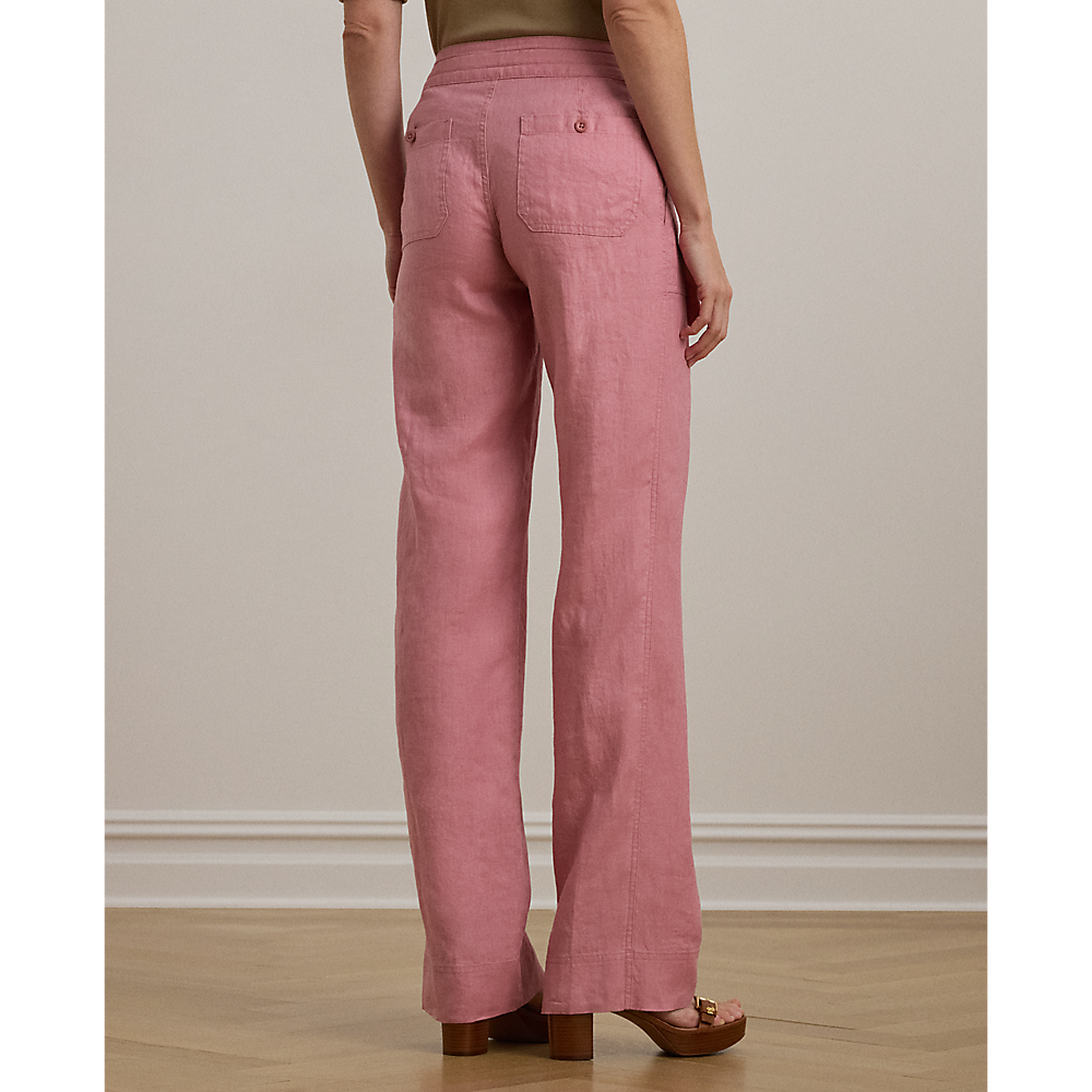 LRL Linen Wide-Leg Trouser/Hlače 200735136022