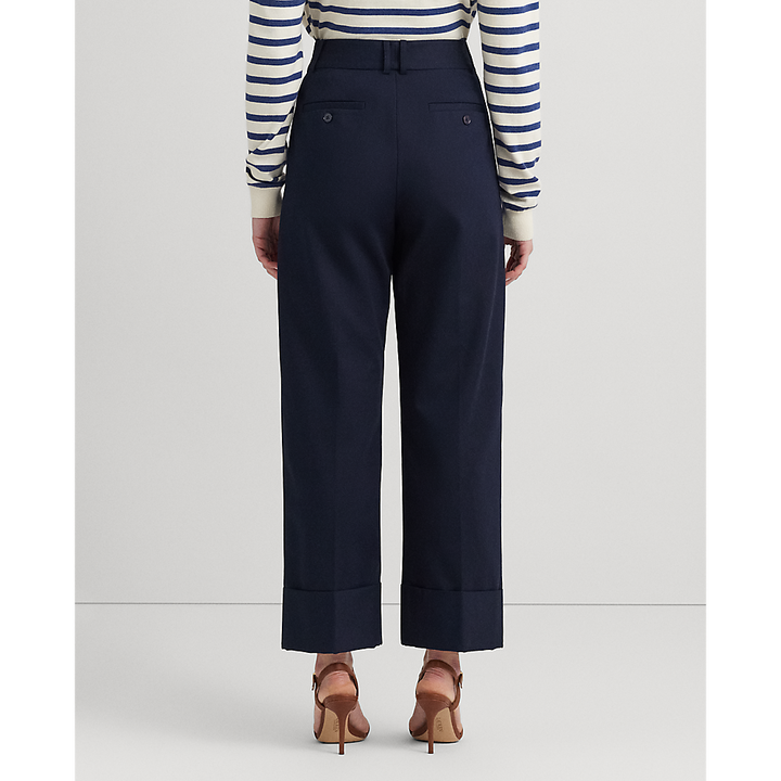LRL Double-Faced Cotton Ankle Trouser/Hlače 200871814009