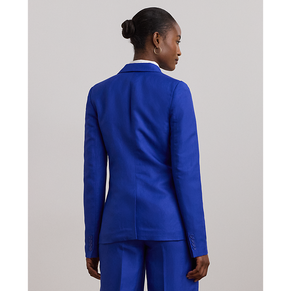 LRL Linen-Blend Twill Blazer/Sako 200957331001