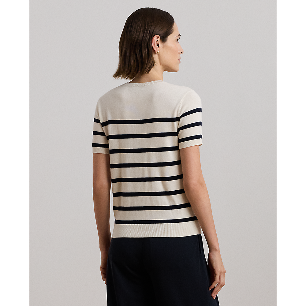 LRL Striped Short-Sleeve Jumper/Pulover 200961688002