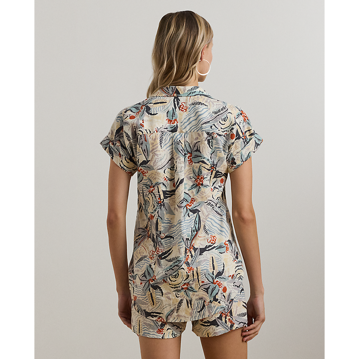 LRL Relaxed Fit Print Short-Sleeve Shirt/Košulja 200963699001