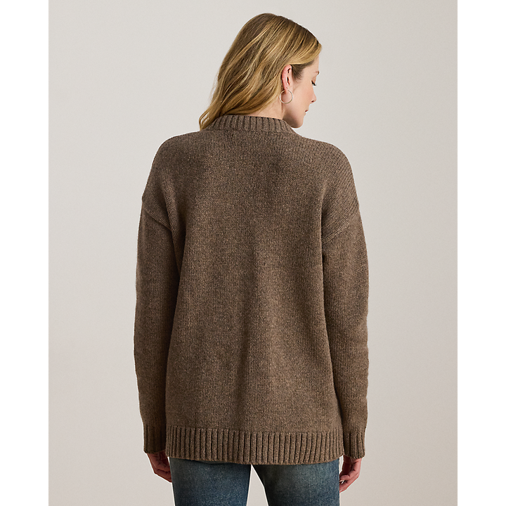 LRL Wool-Blend V-Neck Cardigan/Pulover 200979672001