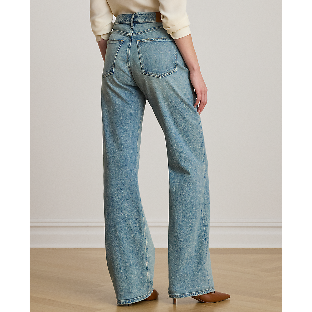 LRL High-Rise Wide-Leg Jean/Traperice 200979968001