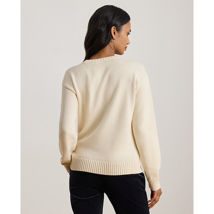 LRL Intarsia-Knit Golden Retriever Jumper/Pulover 200P02074001