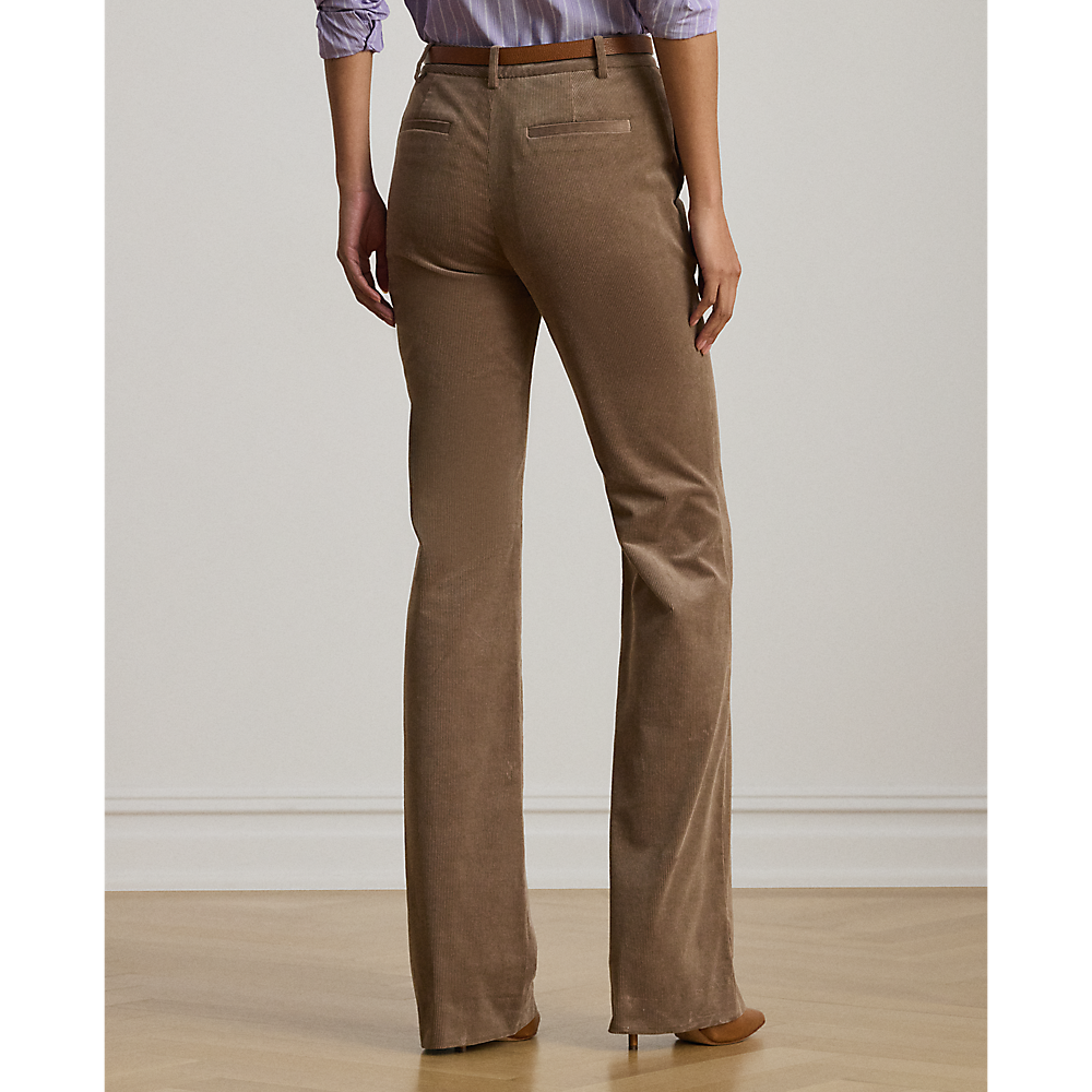 LRL High-Rise Corduroy Flare Pant/Hlače 200P03436003