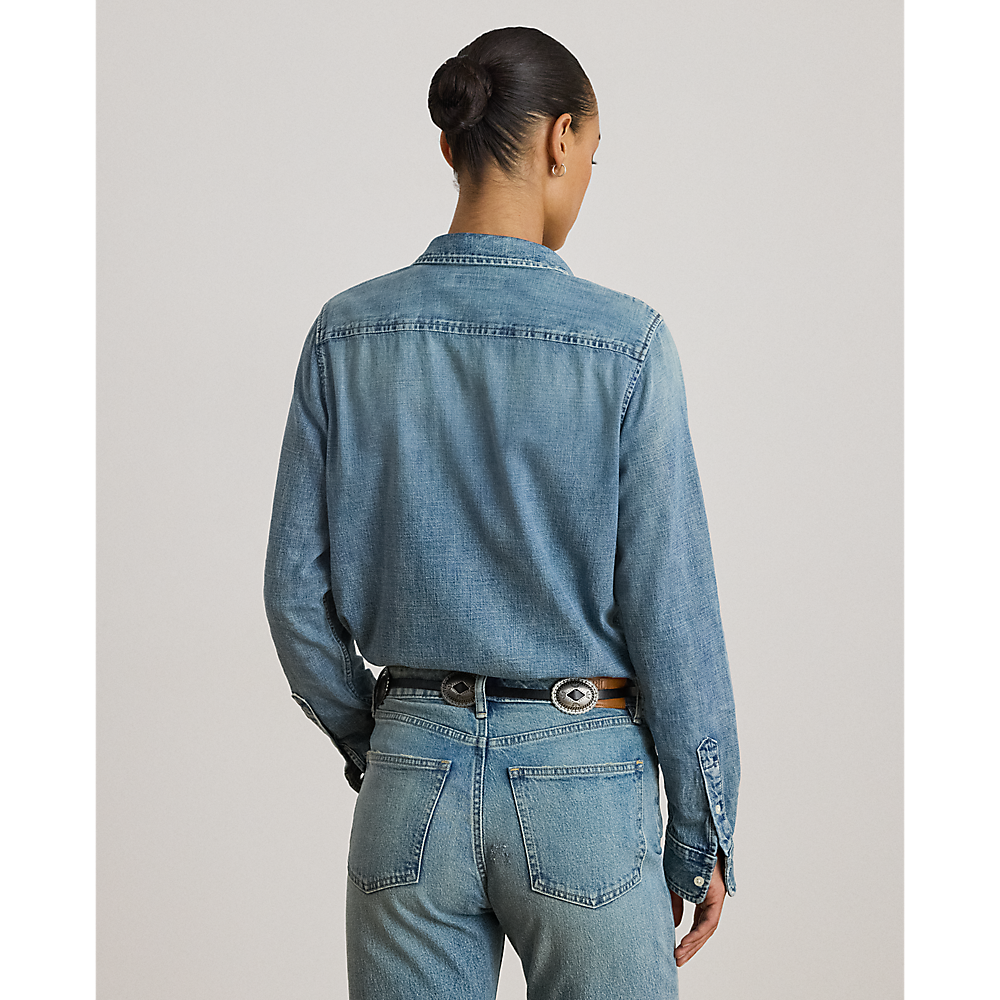 LRL Classic Fit Denim Shirt/Košulja 200P08166001