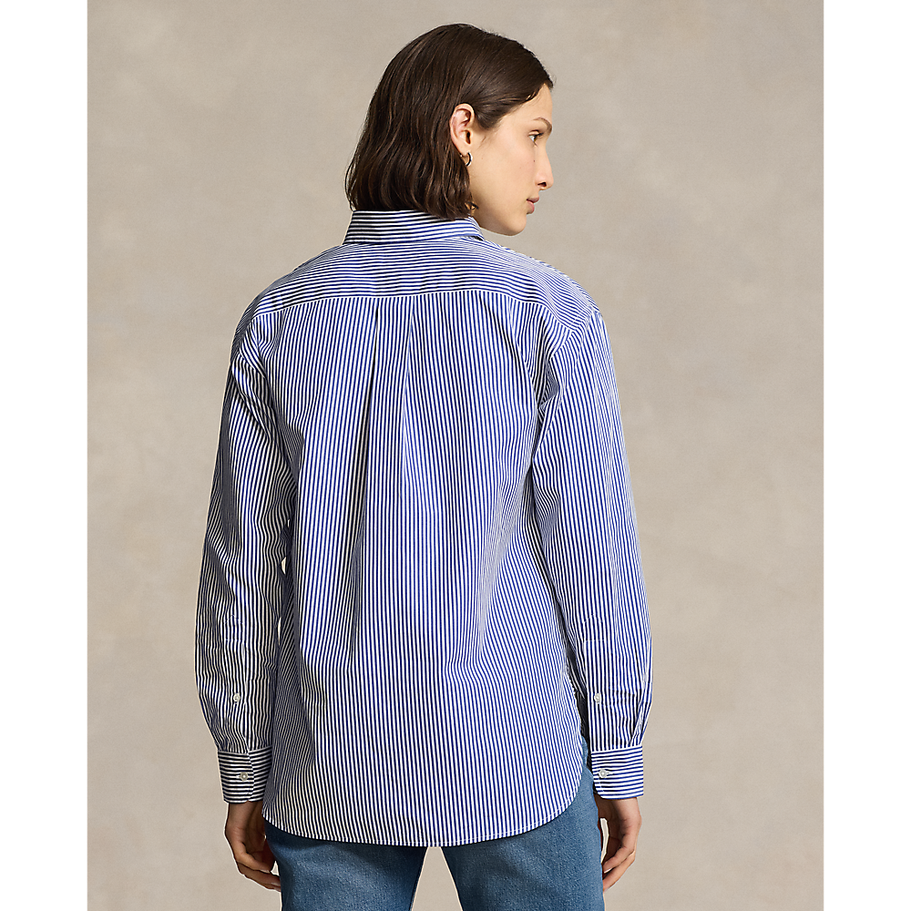 PRL Relaxed Fit Striped Cotton Shirt/Košulja 211910743020