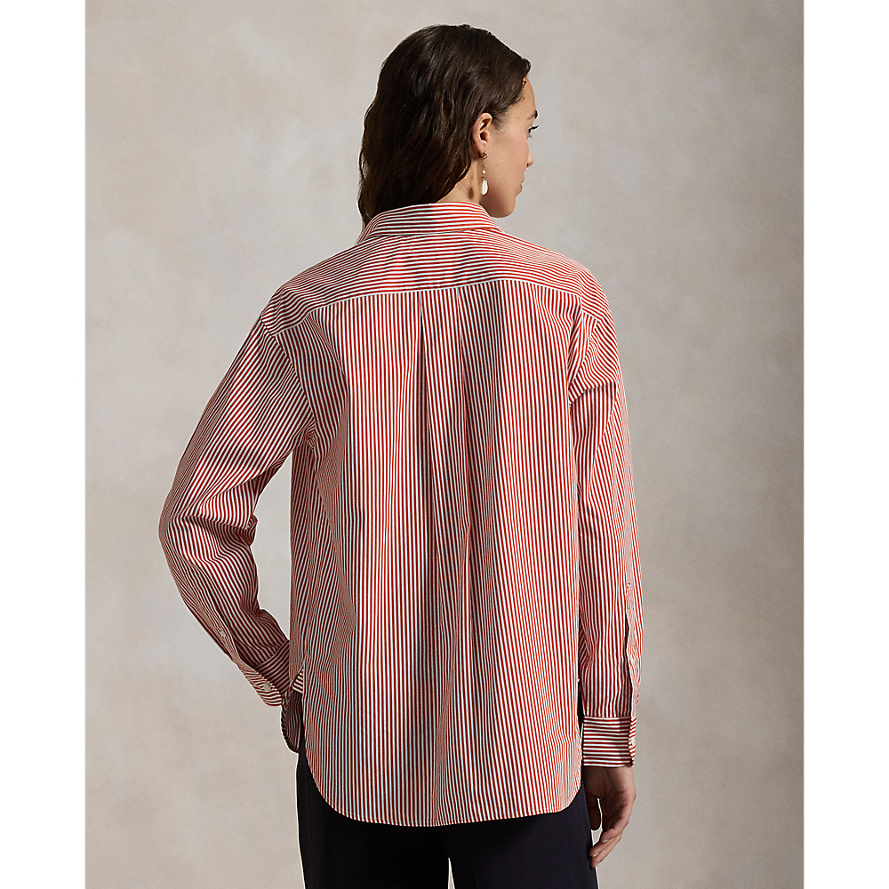 PRL Relaxed Fit Striped Cotton Shirt/Košulja 211910743026