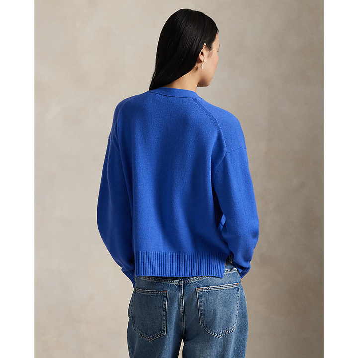 PRL Wool-Blend V-Neck Cardigan/Pulover 211914536012