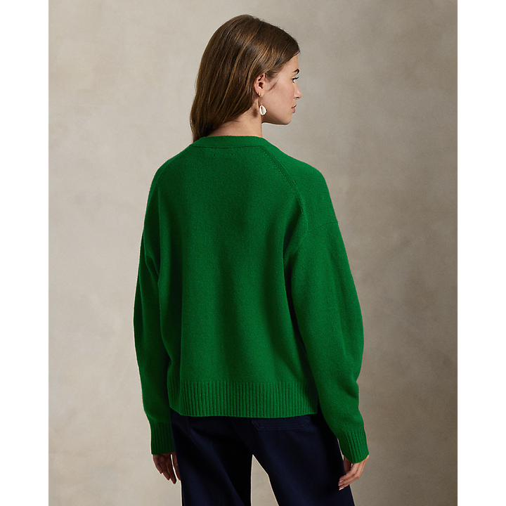 PRL Wool-Blend V-Neck Cardigan/Pulover 211914536013