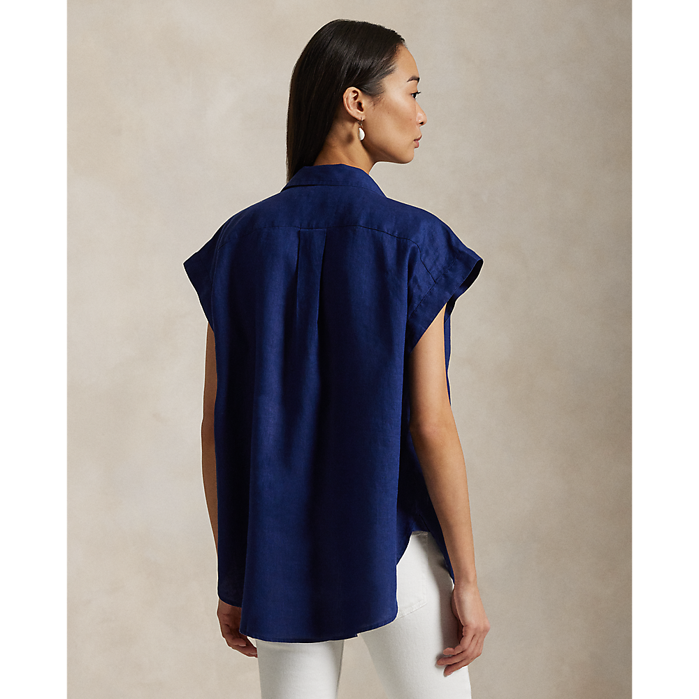 PRL Linen Popover Shirt/Košulja 211935131004