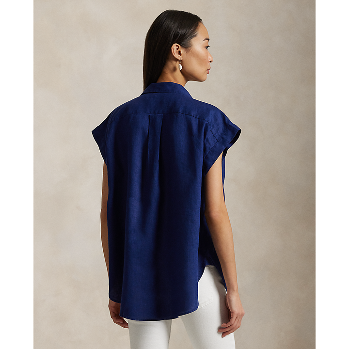 PRL Linen Popover Shirt/Košulja 211935131004
