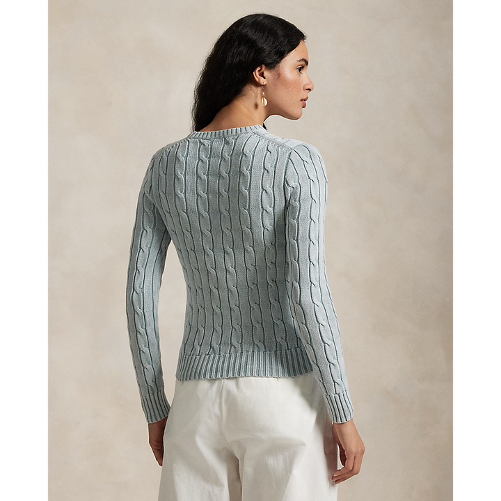 PRL Cable-Knit Cotton Crewneck Jumper/Pulover 211935303009