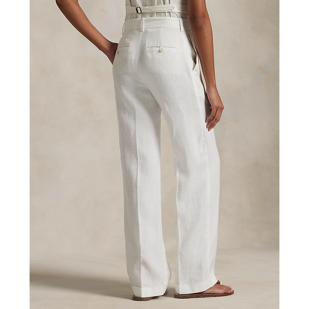 PRL Linen Relaxed Straight Trouser/Hlače 211935401001