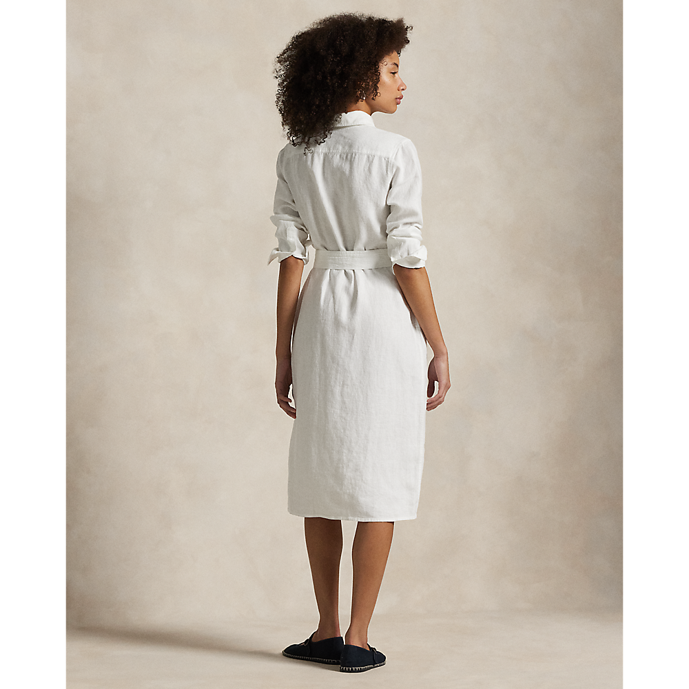 PRL Belted Linen Shirtdress/Haljina 211943992001