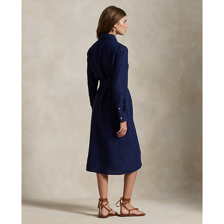 PRL Belted Linen Shirtdress/Haljina 211943992005