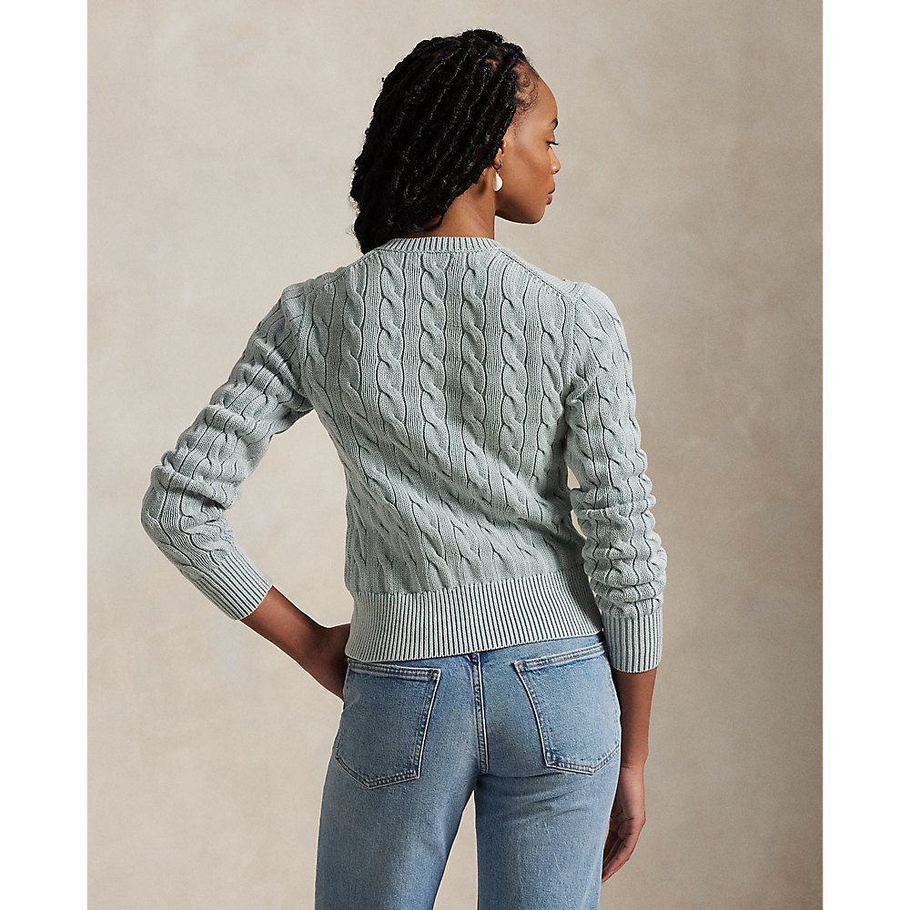 PRL Cable-Knit Cotton Cardigan/Pulover 211955325008