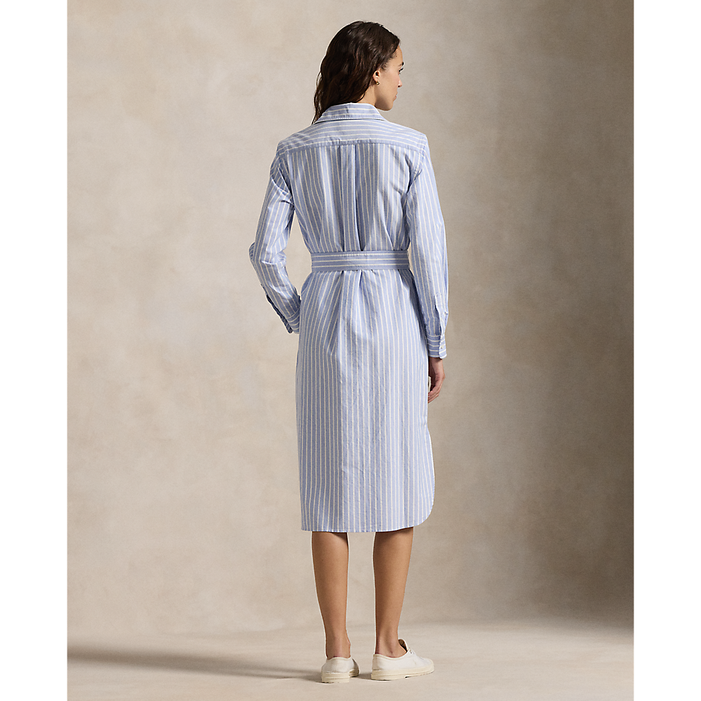 PRL Striped Cotton Oxford Belted Shirtdress /Haljina 211959901001