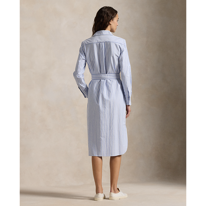 PRL Striped Cotton Oxford Belted Shirtdress /Haljina 211959901001