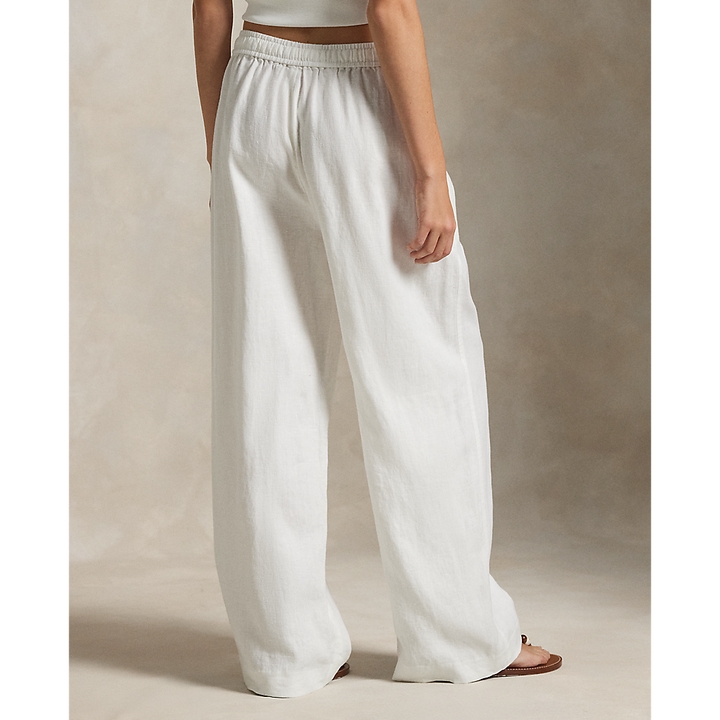 PRL Linen Drawstring Straight-Leg Trouser/Hlače 211965022001
