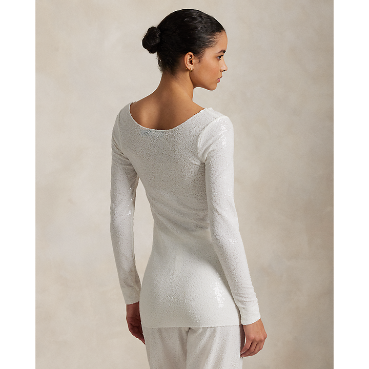 PRL Sequined Mesh Shirt/Pulover 211965106001
