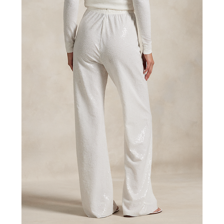PRL Sequined Mesh Wide-Leg Trouser/Hlače 211965113001