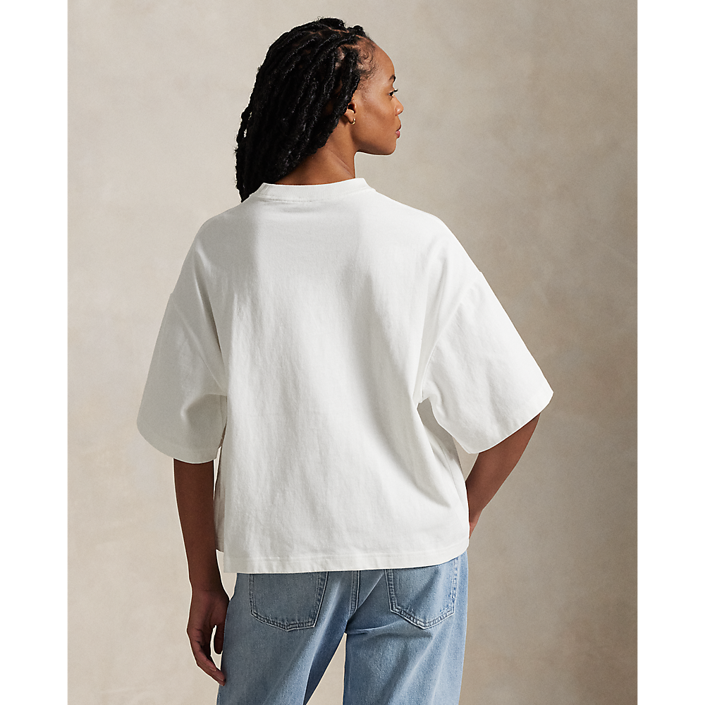 PRL Logo Cotton Jersey T-Shirt/Majica 211965118001