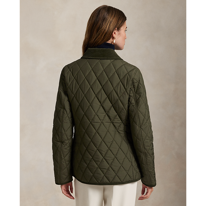 PRL Corduroy-Trim Quilted Barn Jacket/Jakna 211965336001