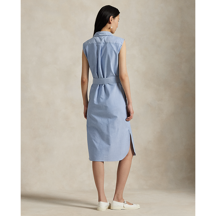 PRL Belted Oxford Sleeveless Shirtdress/Haljina 211965853002