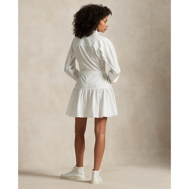 PRL Cotton Broadcloth Panelled Shirtdress/Haljina 211965856001