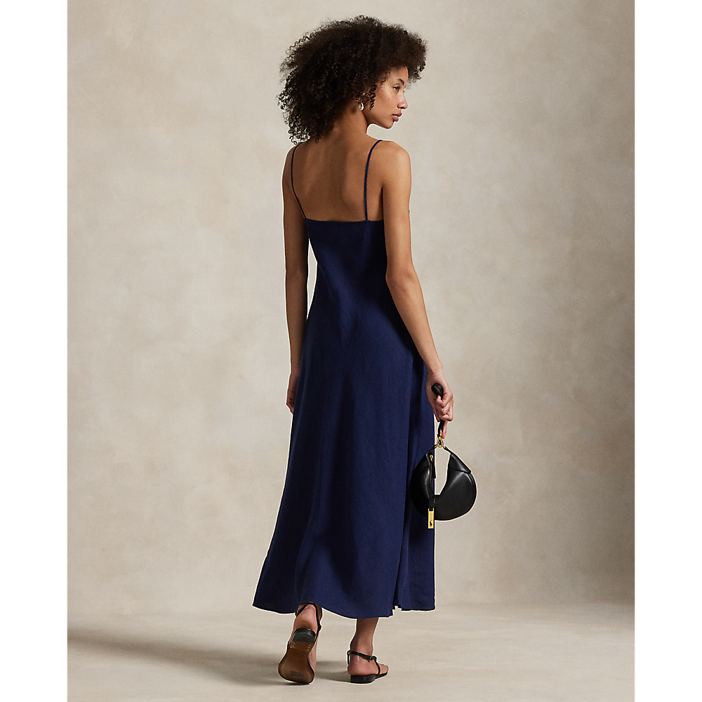 PRL Linen Sleeveless A-Line Dress/Haljina 211965858001