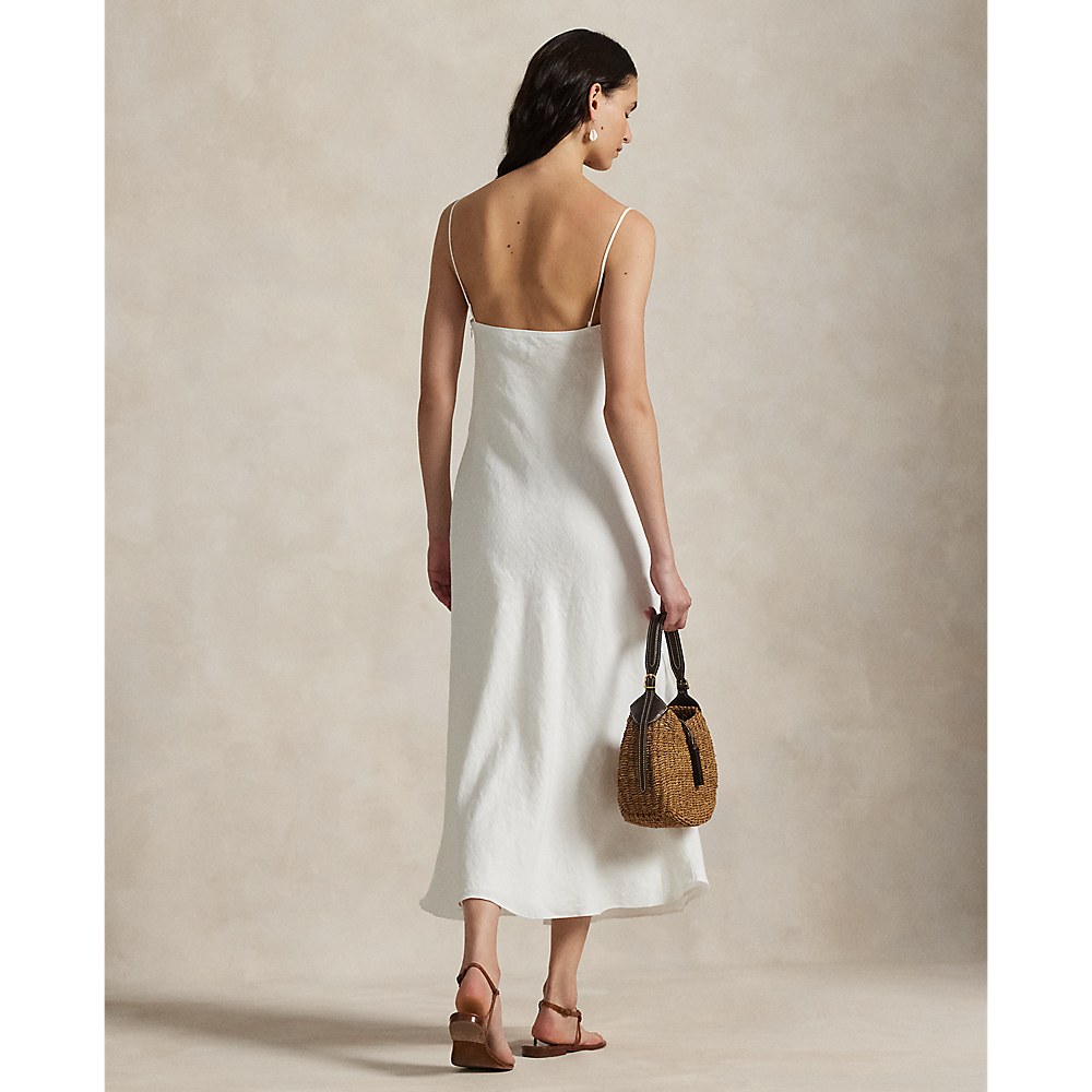 PRL Linen Sleeveless A-Line Dress/Haljina 211965858003