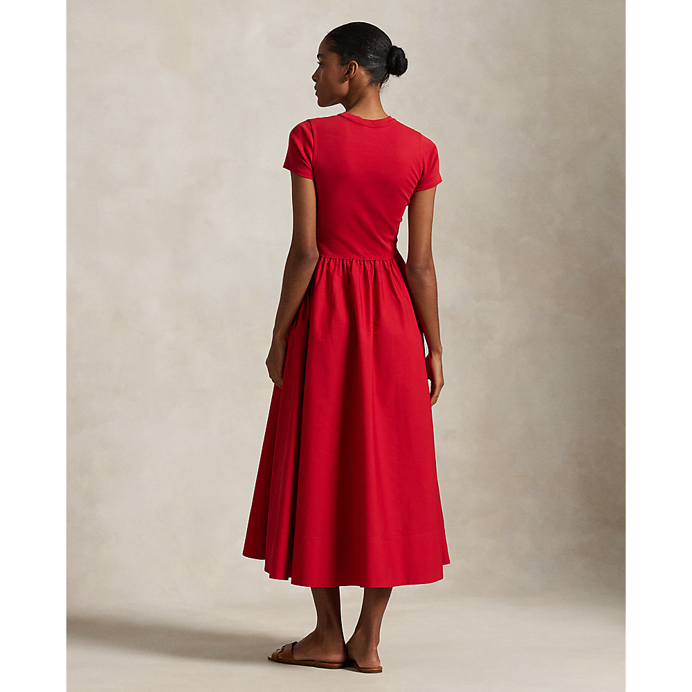 PRL Cotton Short-Sleeve Dress/Haljina 211966311003