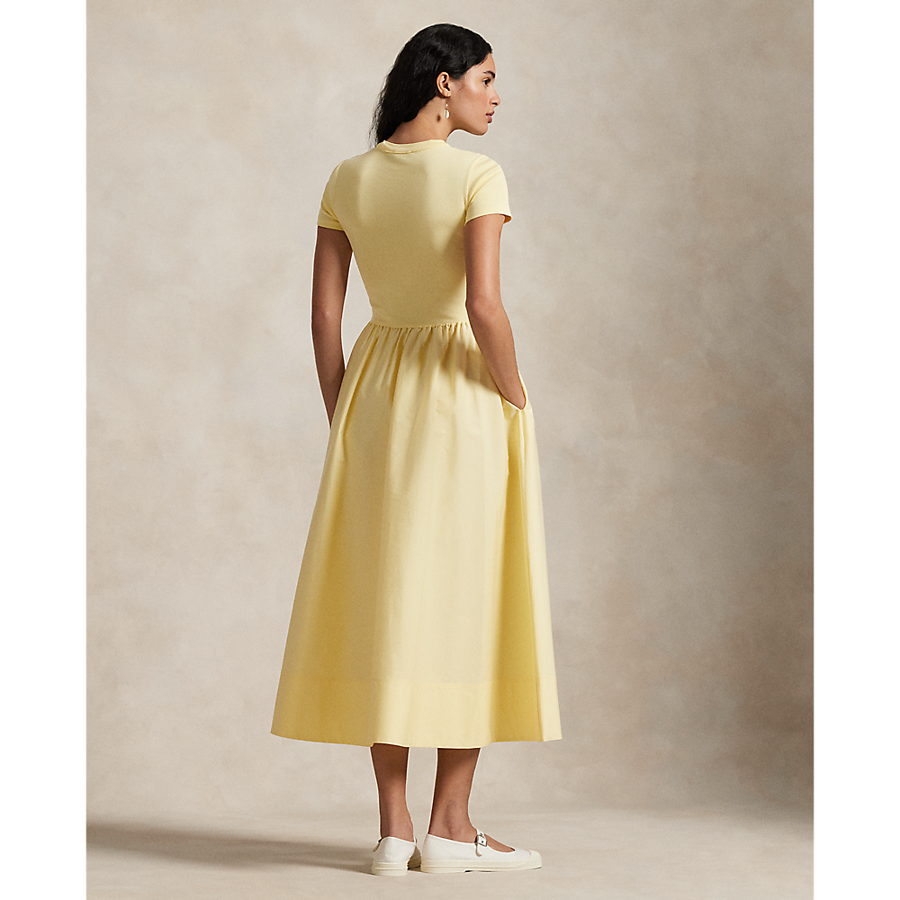 PRL Cotton Short-Sleeve Dress/Haljina 211966311004
