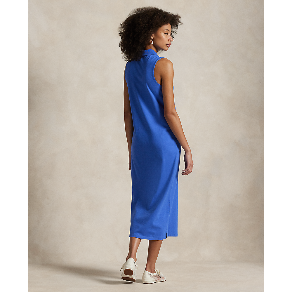 PRL Stretch-Cotton Sleeveless Polo Dress/Haljina 211968292004