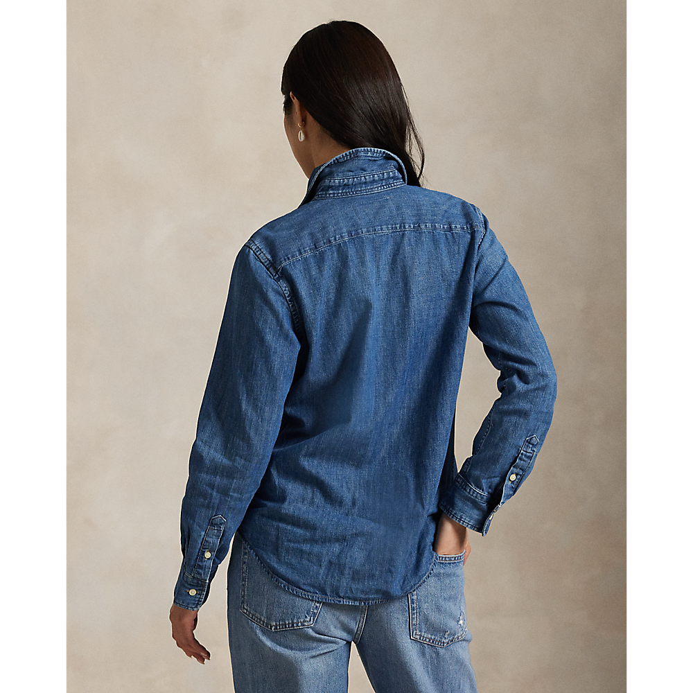 PRL Slim Fit Denim Shirt/Košulja 211969458001