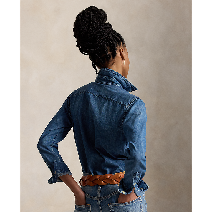 PRL Slim Fit Denim Shirt/Košulja 211969458001