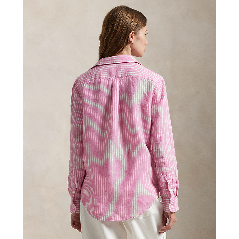 PRL Classic Fit Striped Linen Shirt/Košulja 211970691001
