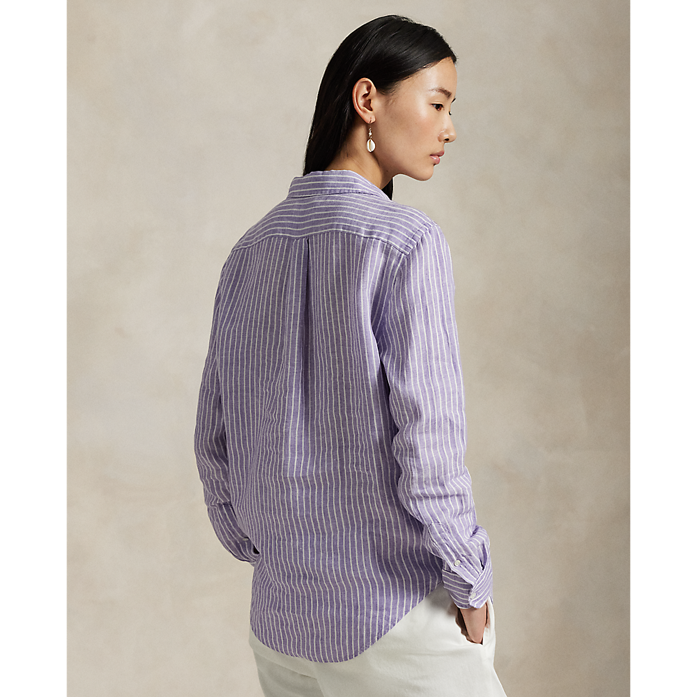 PRL Classic Fit Striped Linen Shirt/Košulja 211970691002
