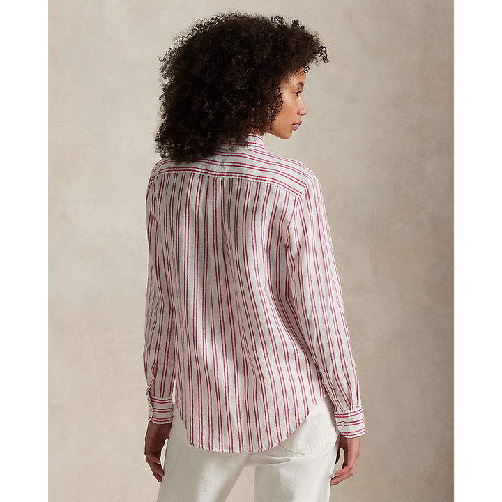 PRL Classic Fit Striped Linen Shirt/Košulja 211970691008