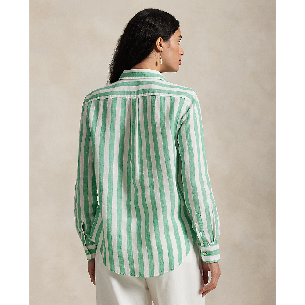 PRL Classic Fit Striped Linen Shirt/Košulja 211970691009