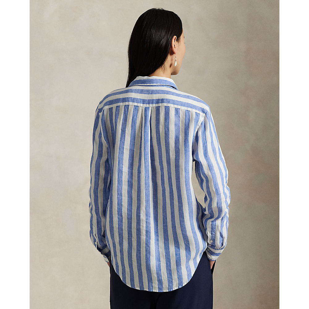 PRL Classic Fit Striped Linen Shirt/Košulja 211970691010