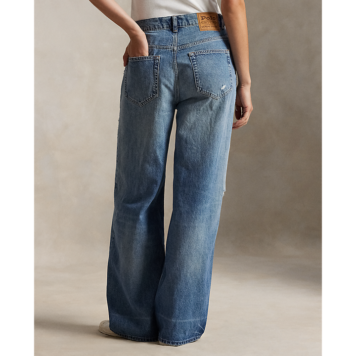 PRL Relaxed Wide-Leg Jean/Traperice 211971223001
